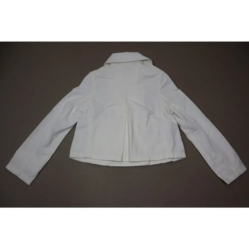 Polo Ralph Lauren White‎ Denim Buttoned Jacket Kids Size 8